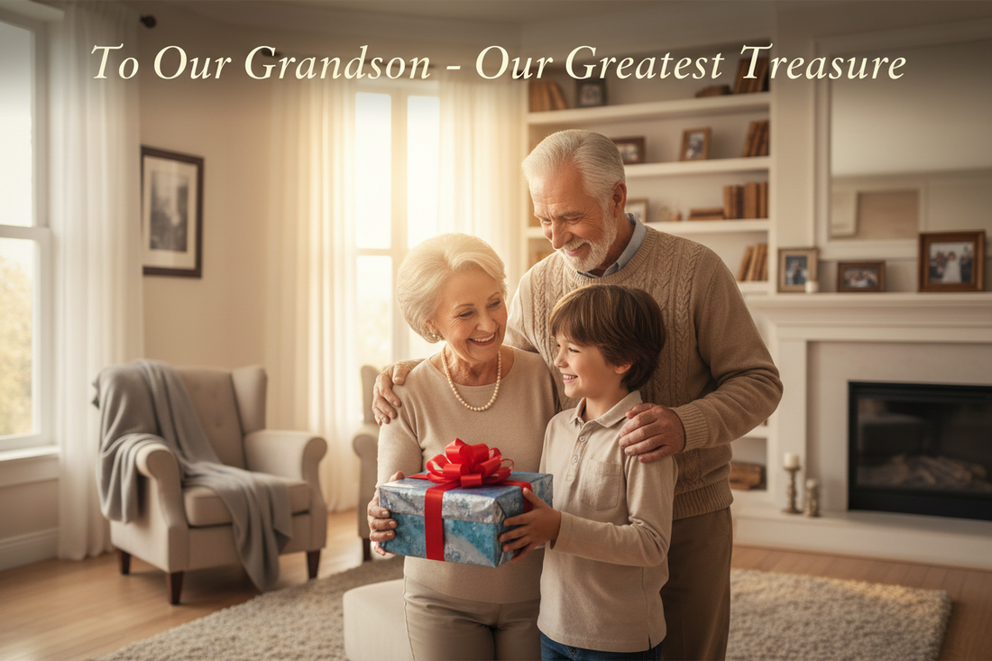 The Most Thoughtful Grandson Gift From Grandpa & Grandma