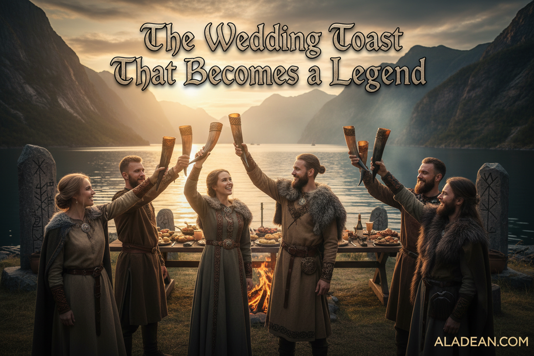 Skål — What Real Viking Drinking Horns Do to a Celebration (And Why Five Is the Magic Number)