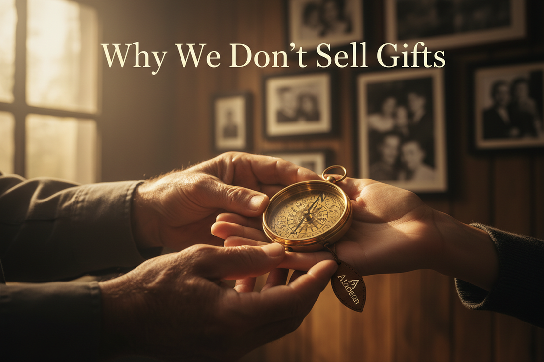 Why We Don't Sell Gifts (And What We Actually Create)