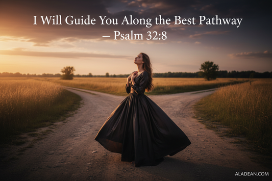 I Will Guide You Along the Best Pathway - Psalm 32:8 Complete Guide to Meaning Versions Languages and Religious Gifts - Aladean
