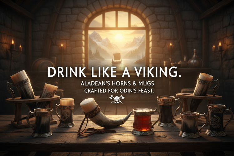Viking Drinking Horn Cups & Mugs Shop
