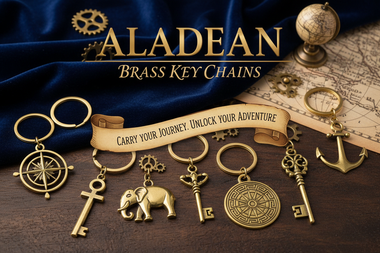 Brass Key Chain