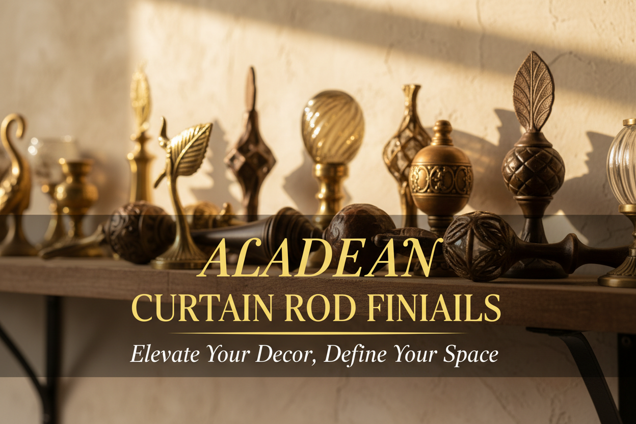 Curtain Rod Finials