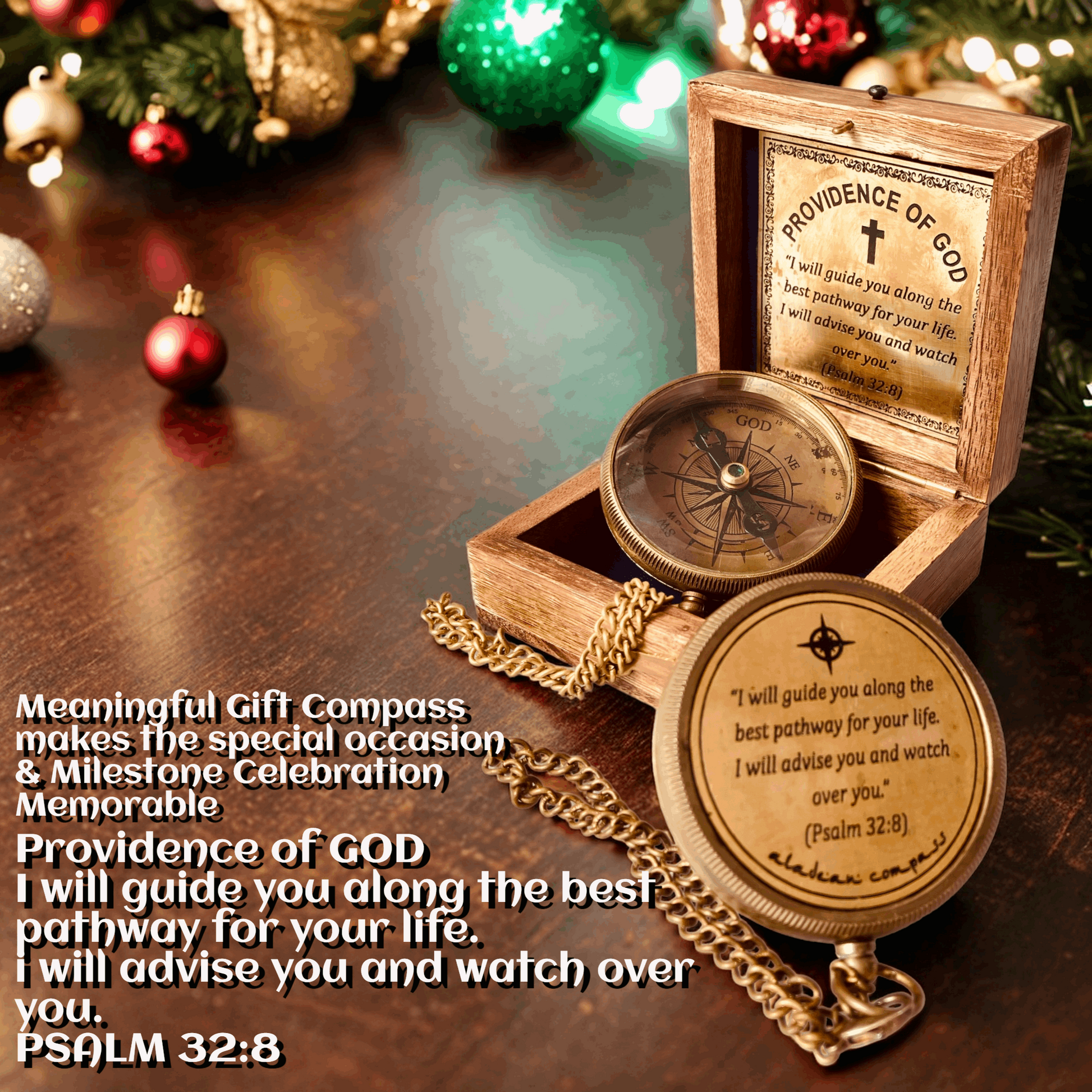 religious gift compass for catholic christian celebrations
