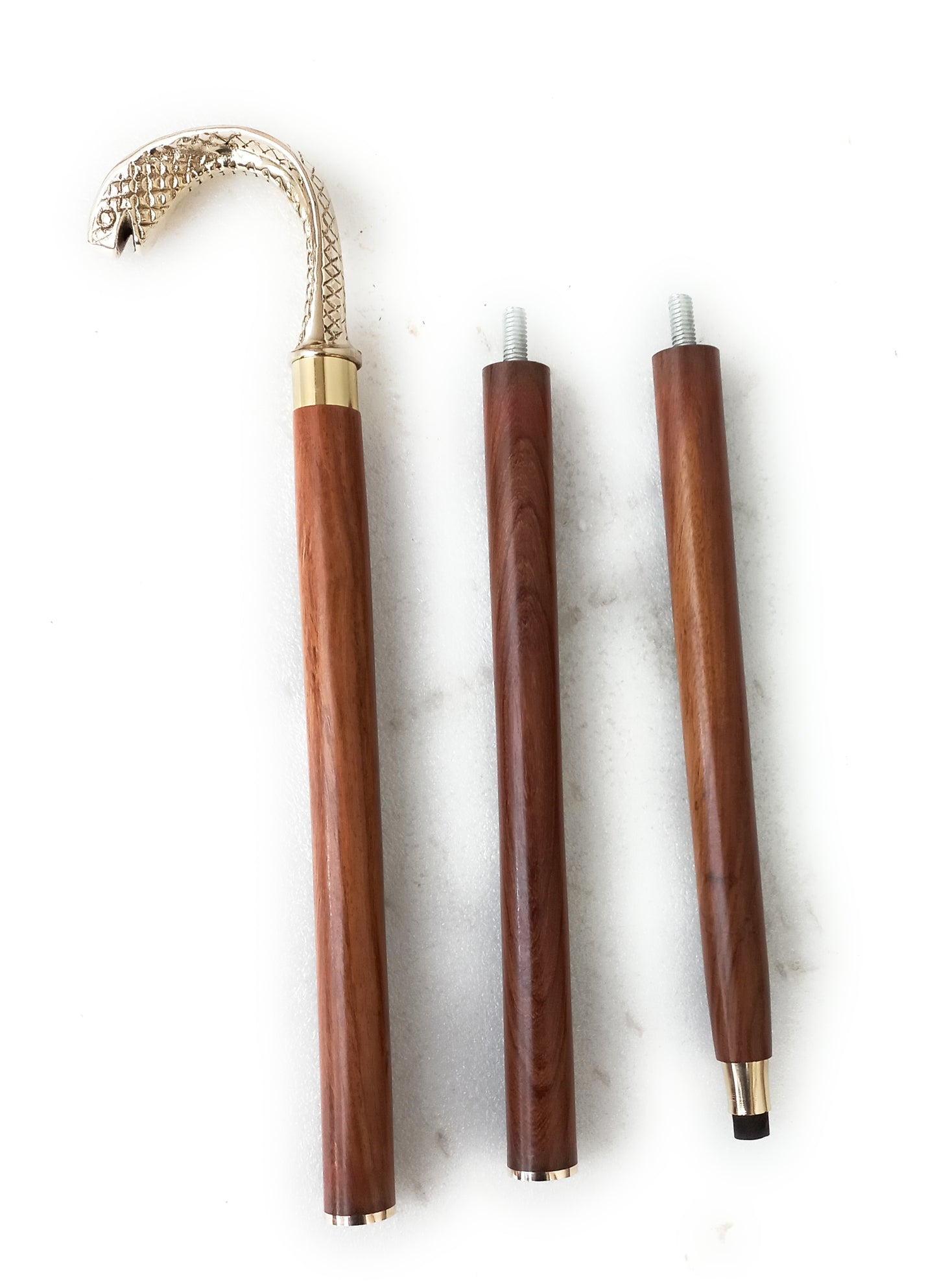 Brass Snake Design Handle Walking Stick Cane Serpentine Elegance for  Distinctive Style -  Canada