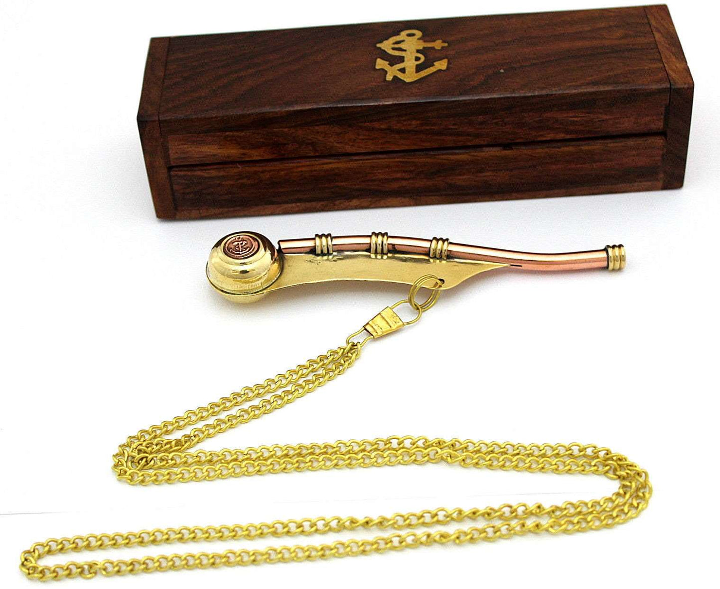 Bosun's pipe - Boatswain's Whistle Copper & Brass