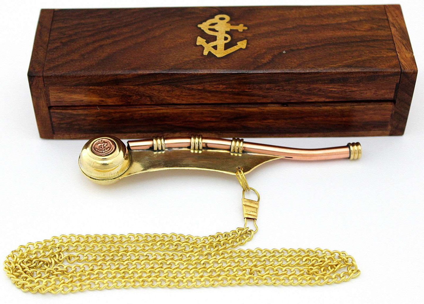 Bosun's pipe - Boatswain's Whistle Copper & Brass