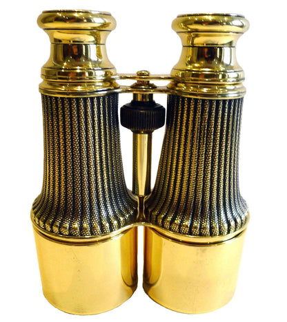 Antique English Brass Binoculars