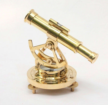 Maritime Alidade Compass Brass Finish