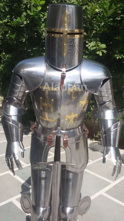 Medieval Crusader Suit of Armor - Armour