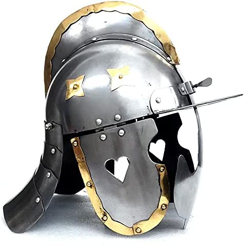 Polish Hussar Helmet – Handcrafted Steel Warrior Armor | Wearable Medieval Gift