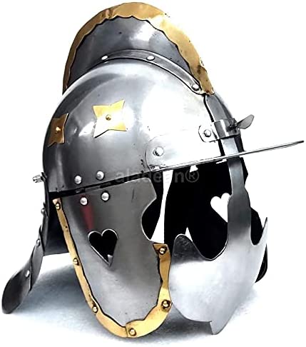 polish hussar helmet of the poland crusaders