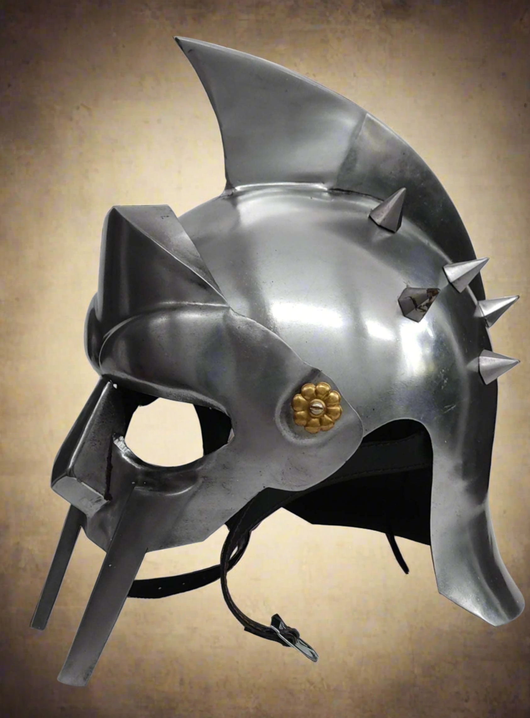 gladiator motorcycle helmet novelty Gladiator Helmet – Handcrafted Steel Maximus Roman Armor Gift