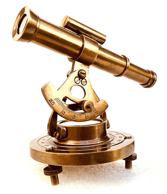 decorative telescope alidade with base compass - table top decorative gifts