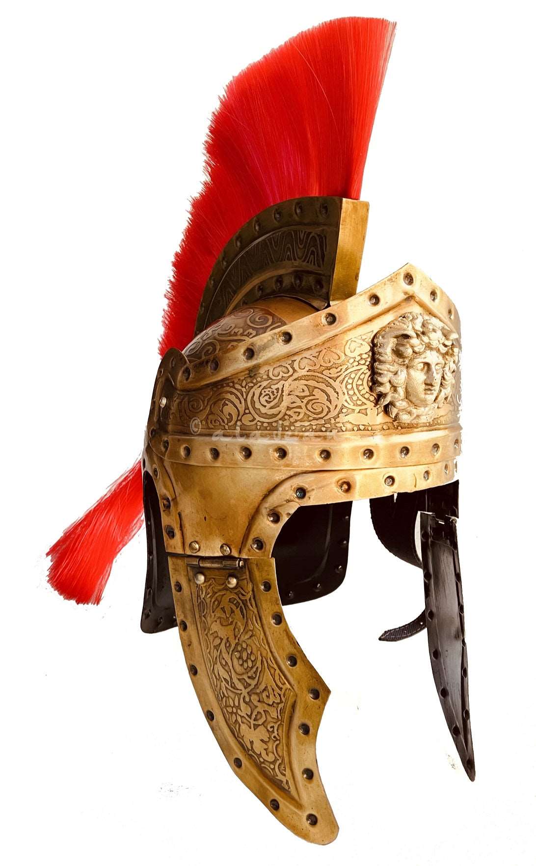 Roman Kin Roman Praetorian Guard Helmet 18 Gauge Steel | Elite Armor Replica ...