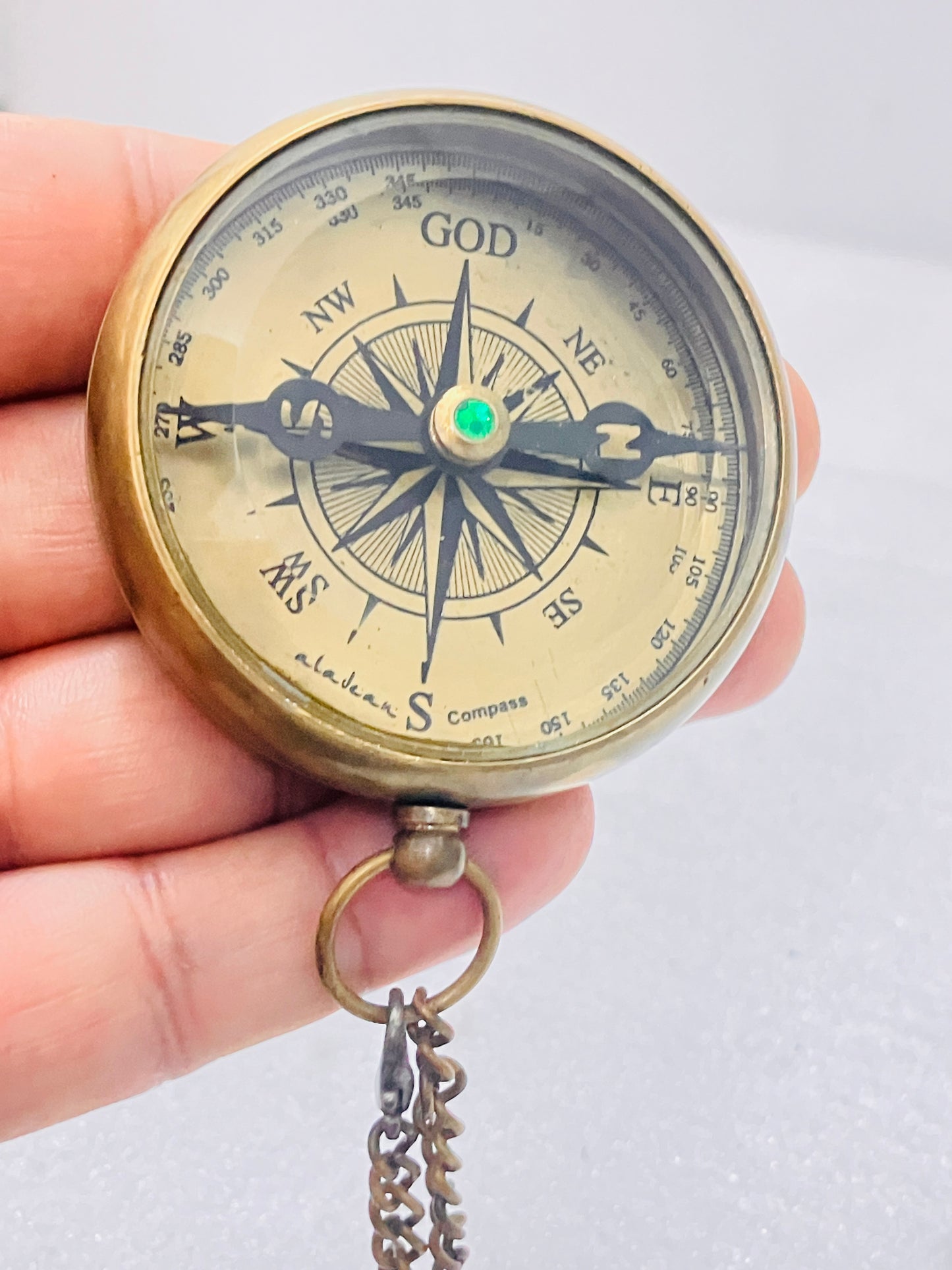 Cadeaux religieux – Boussole du chemin de Dieu – Cadeaux chrétiens catholiques pour le baptême, la confirmation, la communion, l'anniversaire et Noël.