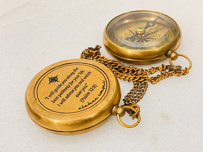 Cadeaux religieux – Boussole du chemin de Dieu – Cadeaux chrétiens catholiques pour le baptême, la confirmation, la communion, l'anniversaire et Noël.