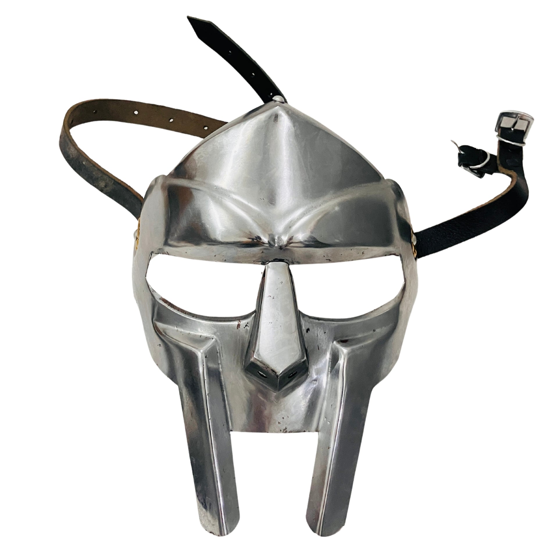 gladiator face shield mask for 3 4 open motorcycle helmet Metal Gladiator Face Mask