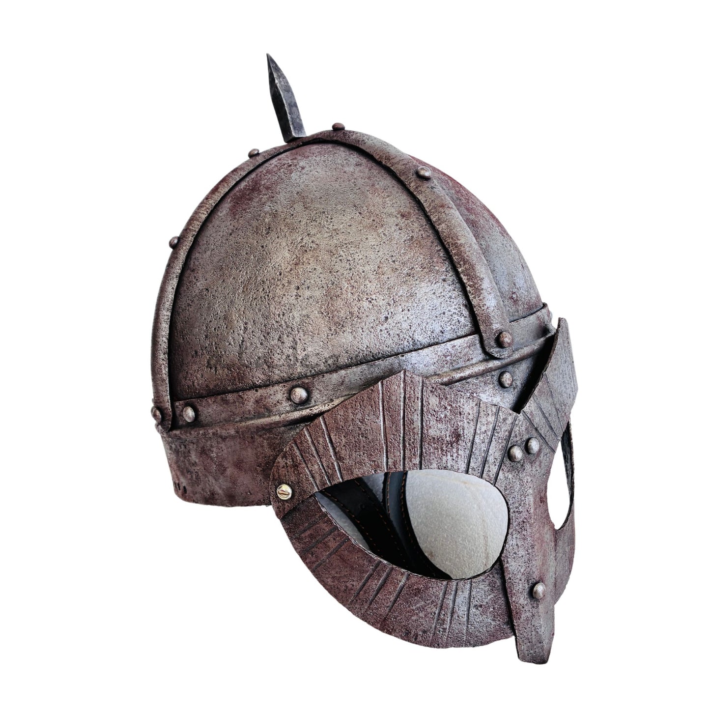 ALADEAN Viking Gjermundbu Helmet – 10th Century Norse Warrior Replica | Real Steel, Handcrafted