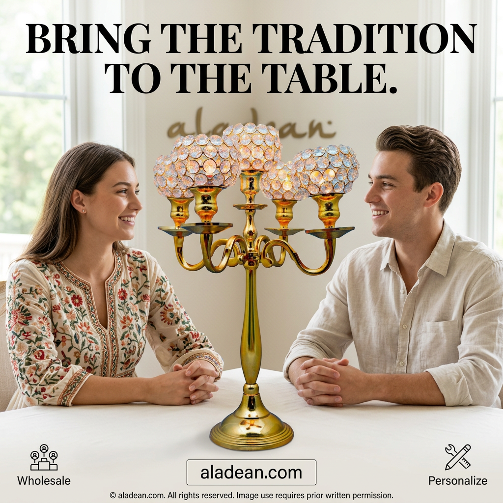 Aladean five-light candelabra wholesale