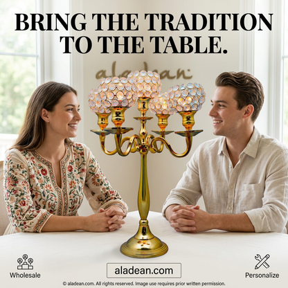 Aladean five-light candelabra wholesale