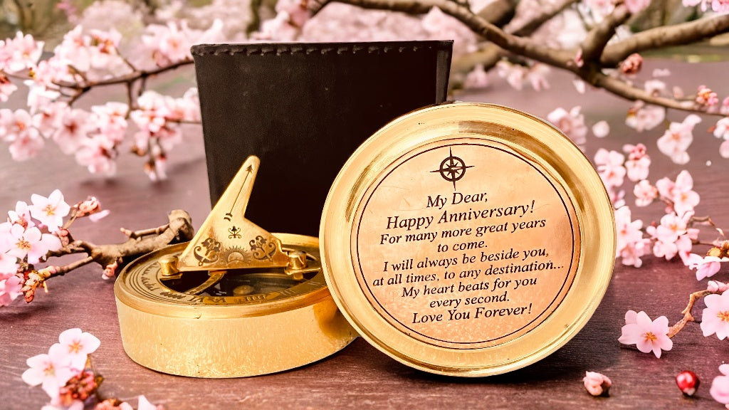 Engraved Personalized Gift | Compass Spyglass Chalice Goblet -Aladean ...