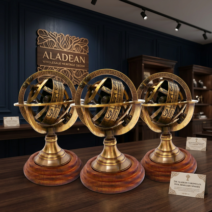 Armillary sphere showroom