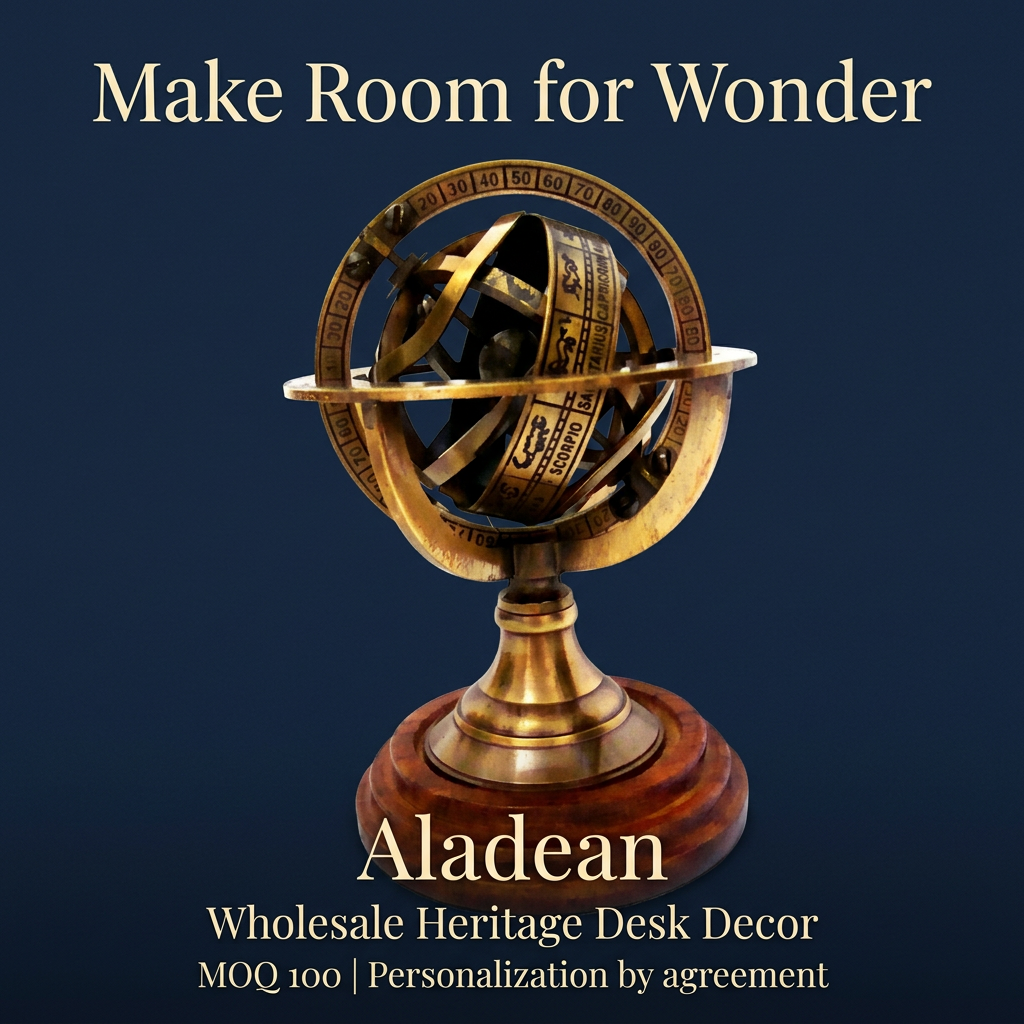 Armillary sphere wholesale hero ad