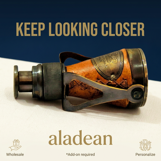 Brass monocular hero, Keep Looking Closer