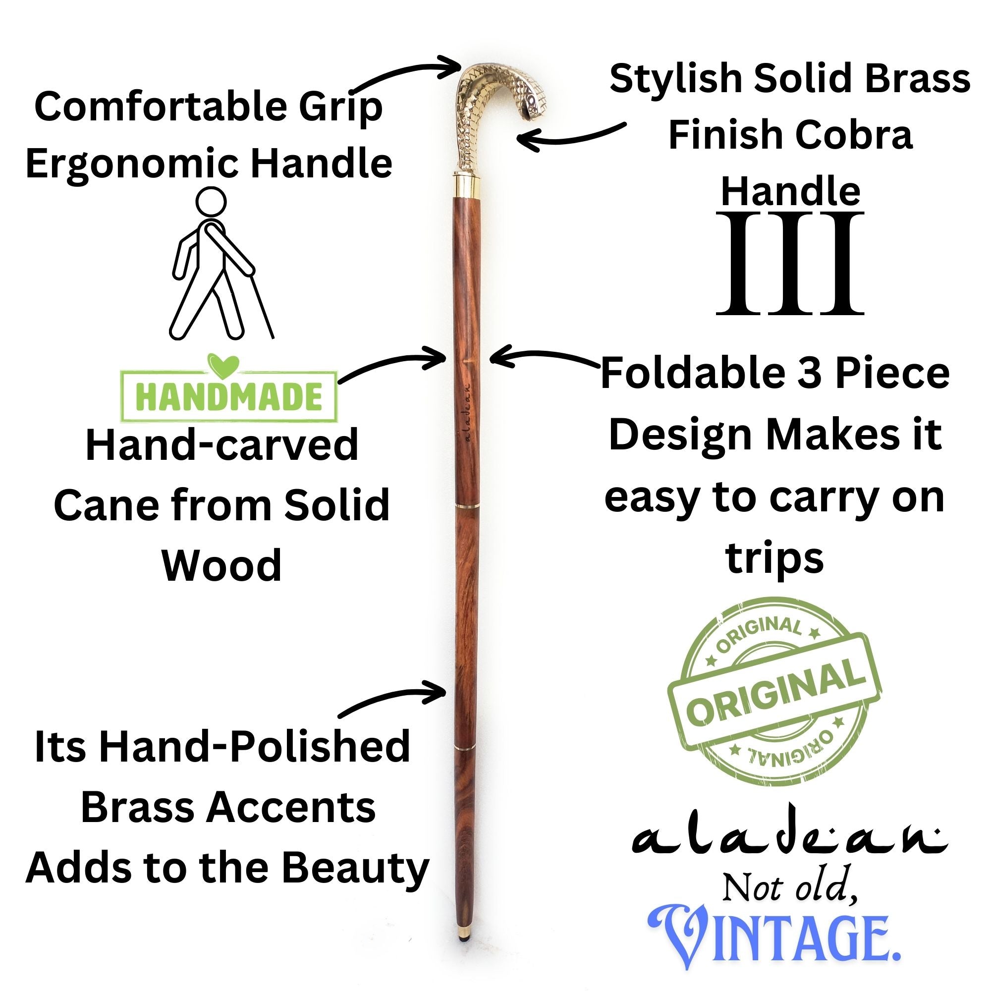 CANE STICK A48 Snake Cane Walking Stick Burl Handle Wooden Handmade popular Wood Reed Cane Wooden , Handmade Cane Stick Accessories