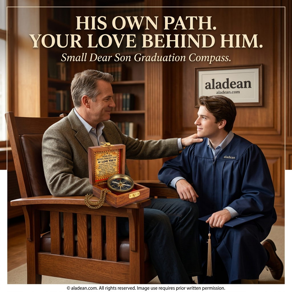Dear Son graduation compass gift