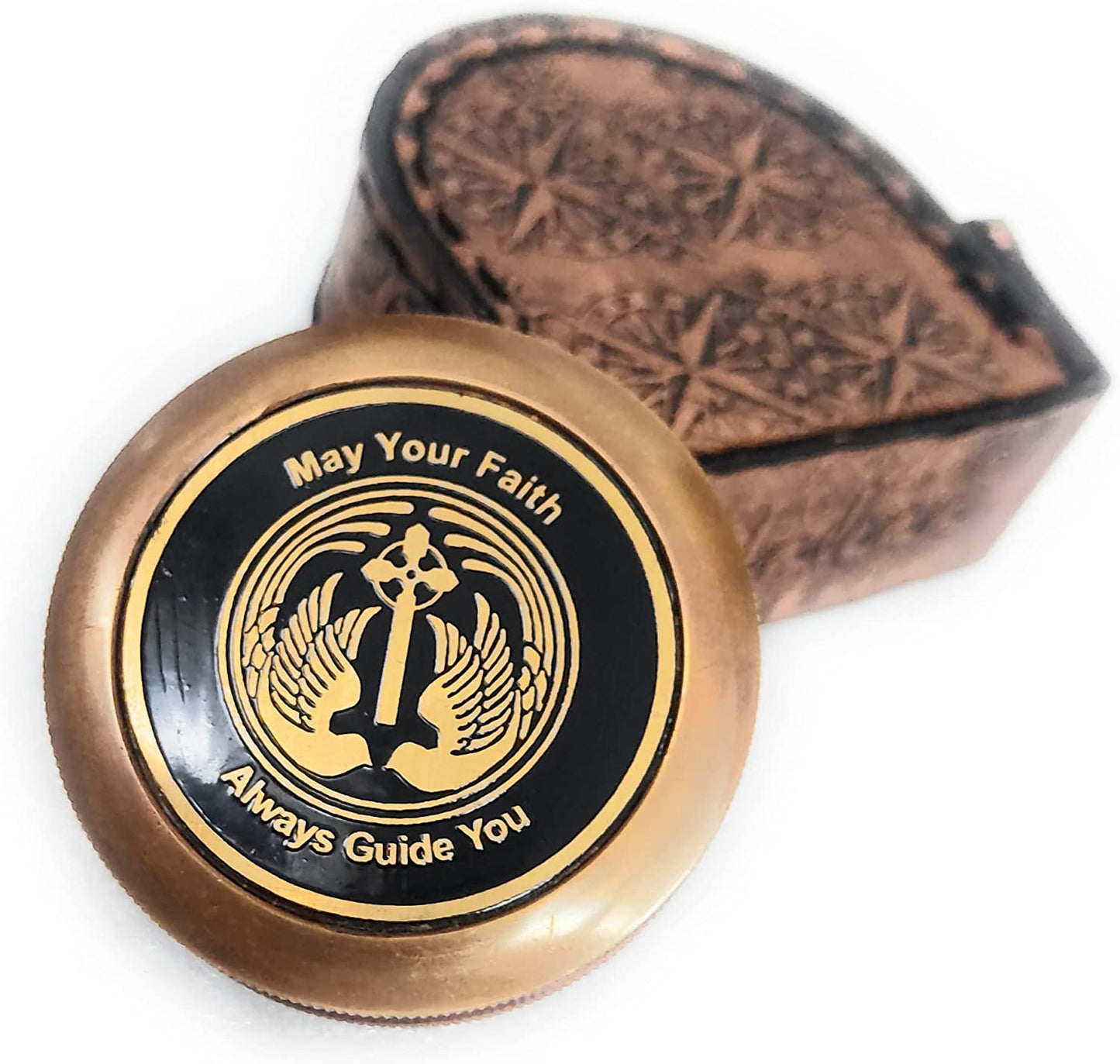 Christian gift - may your faith always guide you compass by aladean