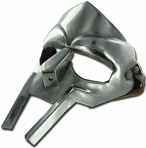 MF Doom Gladiator Gesichtsmaske Fantasy Rüstung Partykostüm