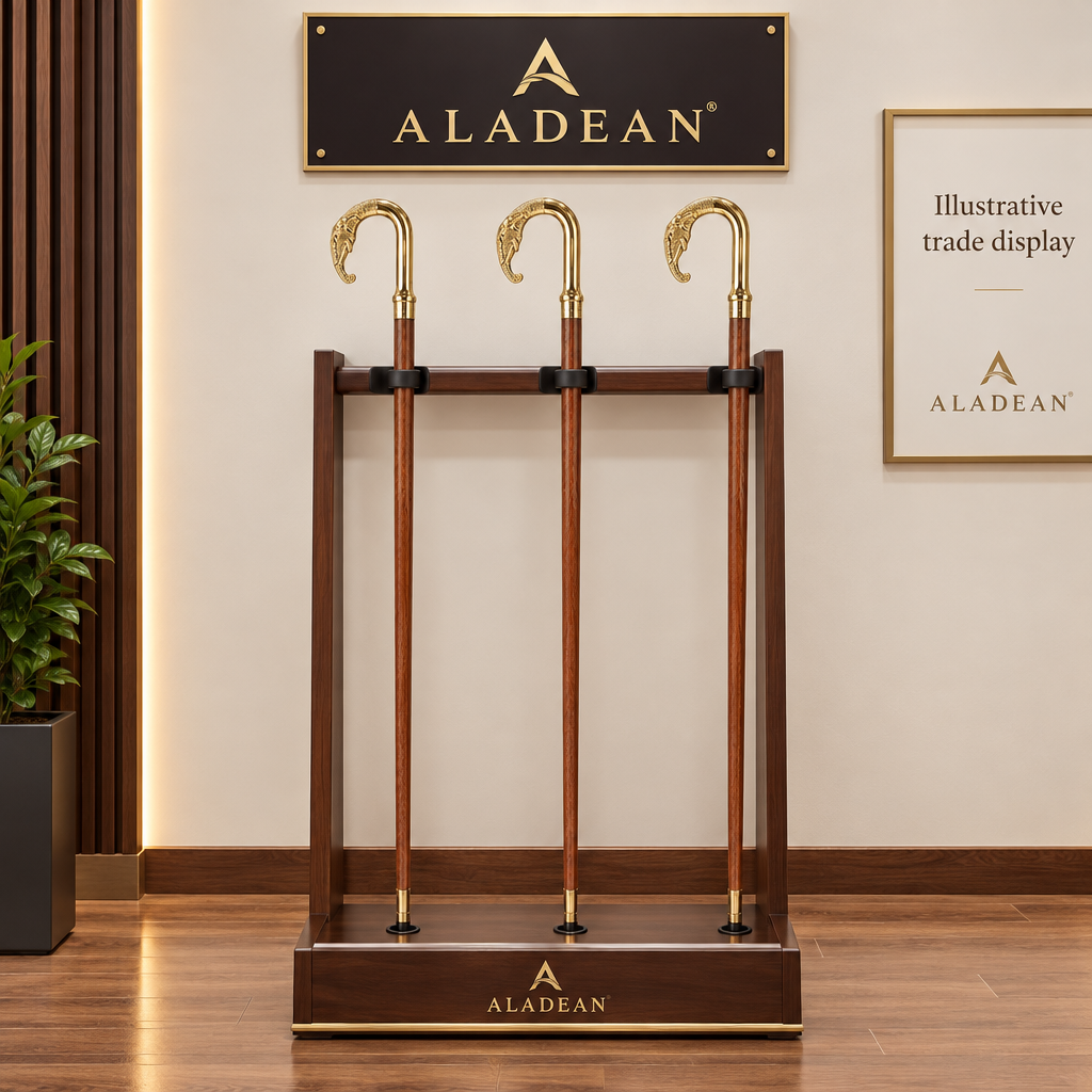 Illustrative cane trade display
