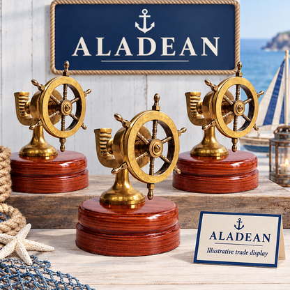 Illustrative nautical nutcracker trade display