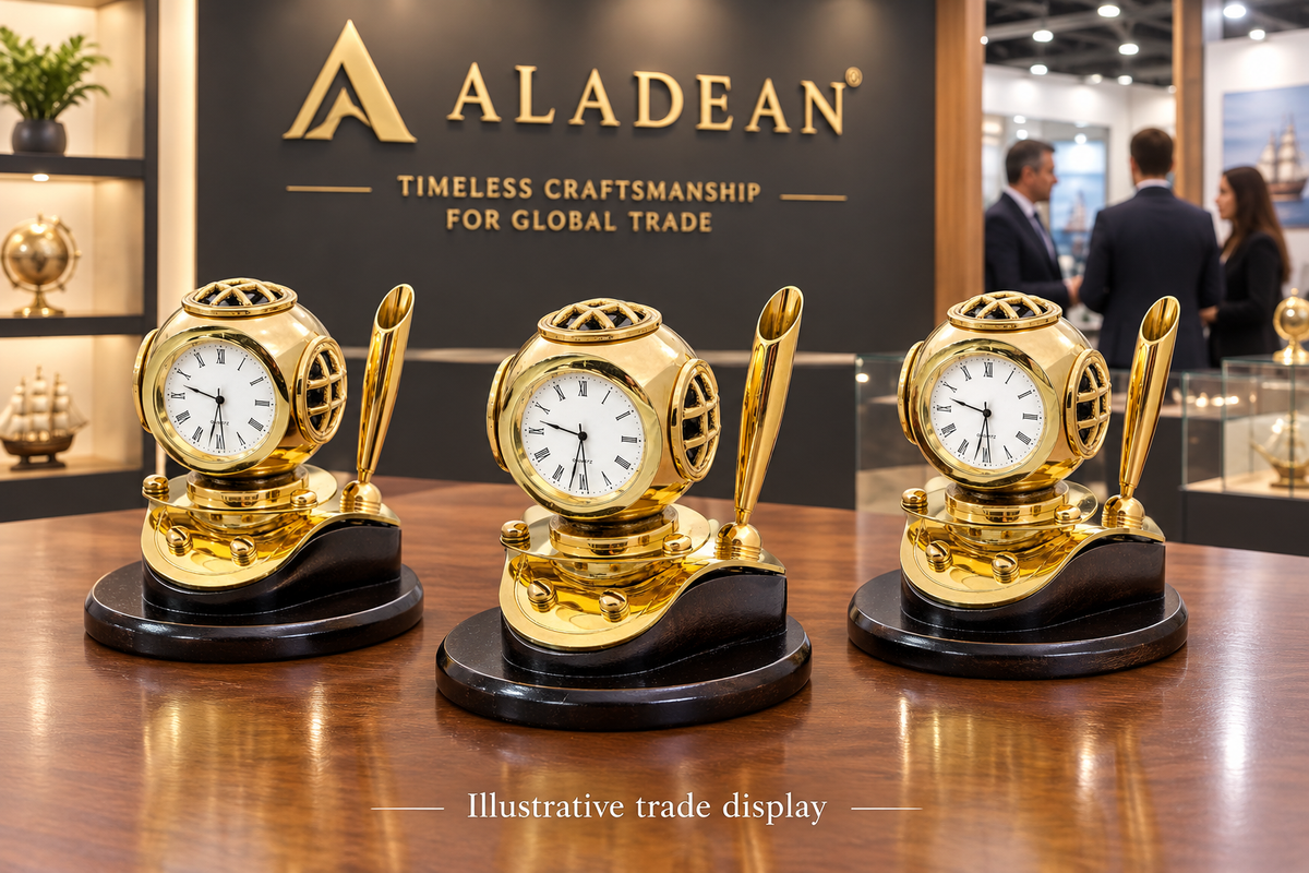 Illustrative nautical trade display