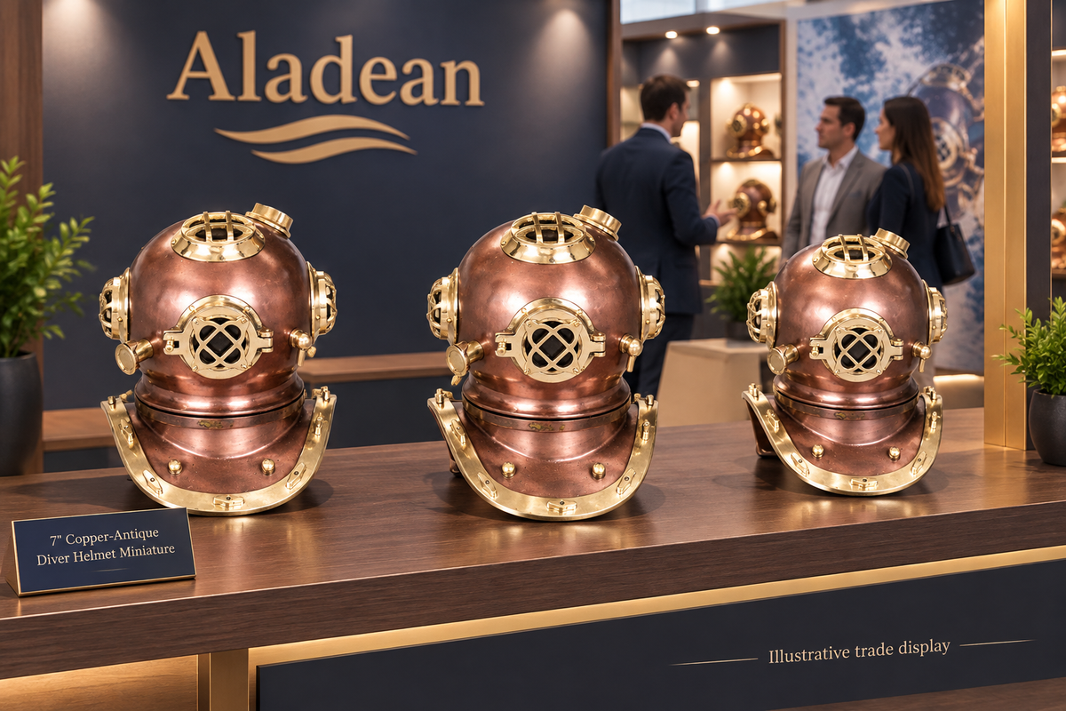 Illustrative nautical trade display