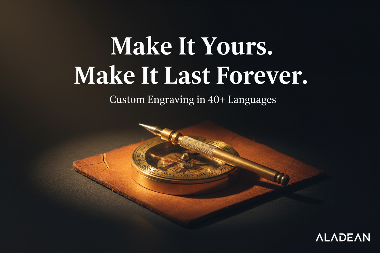 Make It Yours. Make It Last Forever. — Aladean Banner