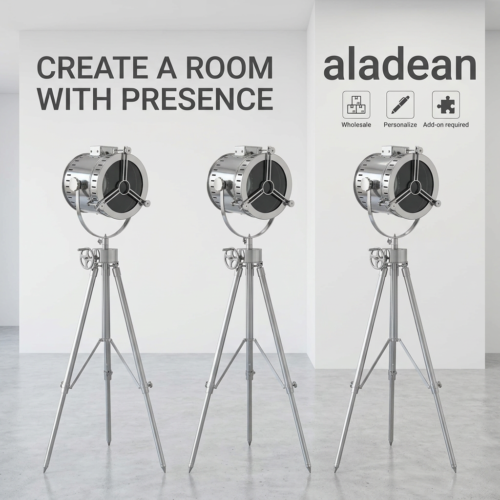 Metal tripod floor lamp wholesale supplier