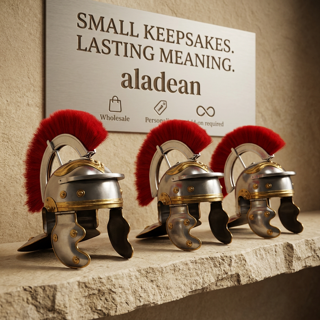 Mini Roman helmets wholesale tabletop gifts