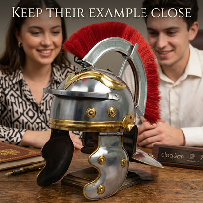 Miniature Roman helmet heritage keepsake