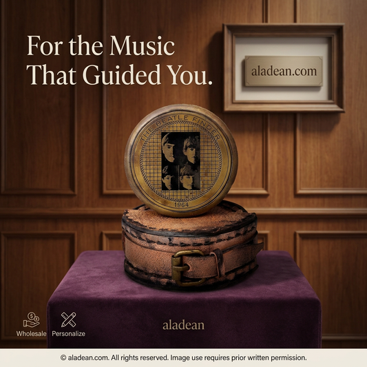Music-inspired brass compass wholesale