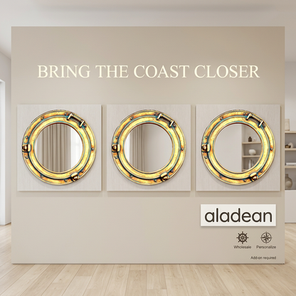 Nautical porthole mirror manufacturer
