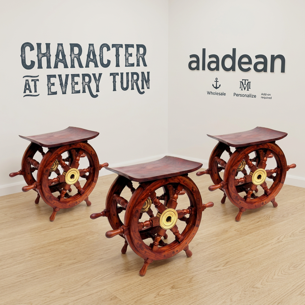 Nautical wooden table wholesale supplier