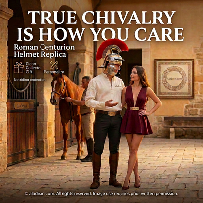 Roman Centurion helmet campaign recreated with corrected text