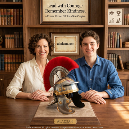 Roman Centurion helmet milestone gift