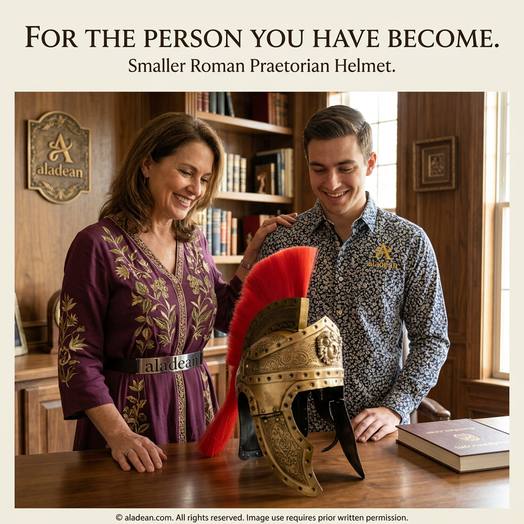 Roman Helmet Graduation Gift