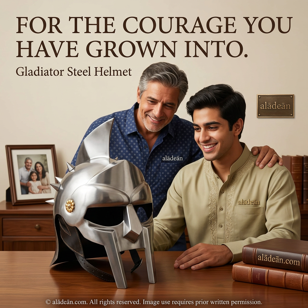 Roman-Inspired Gladiator Helmet Gift