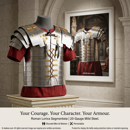Roman Lorica Segmentata retail product ad