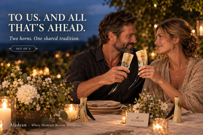 Shared anniversary toast banner